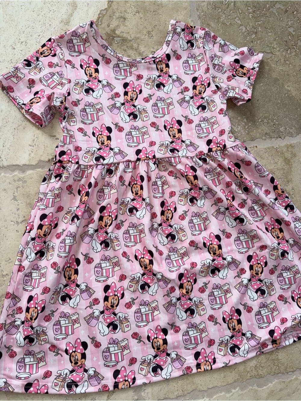 Minnie Mouse themed dress